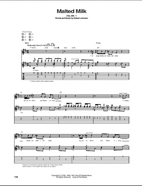 open zoom image for Malted Milk - Guitar TAB, New, Main