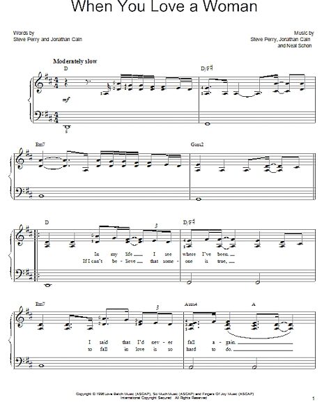 open zoom image for When You Love A Woman - Easy Piano, New, Main