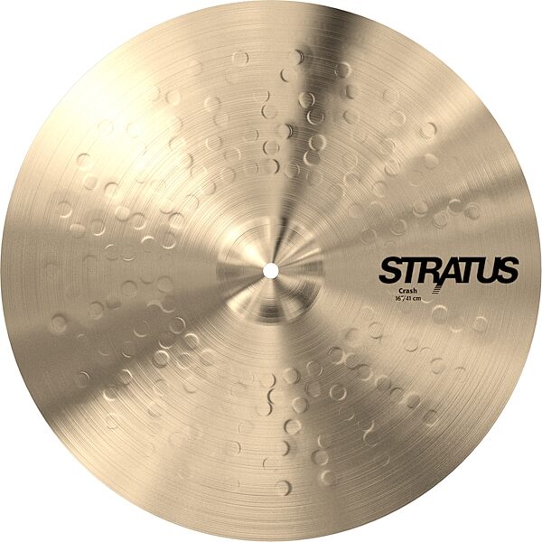 open zoom image for Sabian Stratus Promotional Cymbal Pack, 14 inch Hi-Hats, 16 inch Crash, 18 inch Crash &amp; 20 inch Ride, Action Position Back