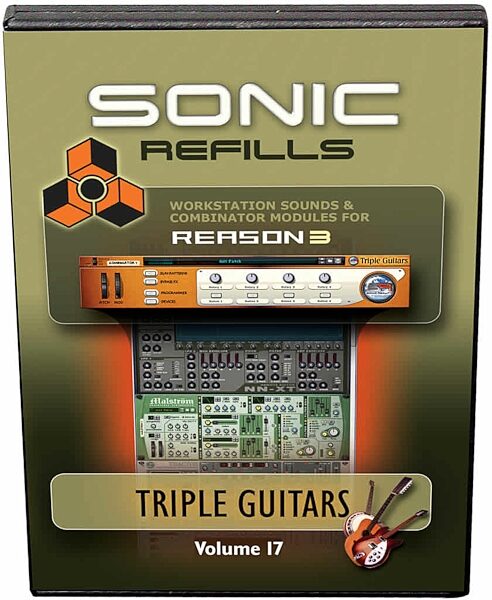 open zoom image for Sonic Reality Volume 17: Triple Guitars Refills for Reason, Main