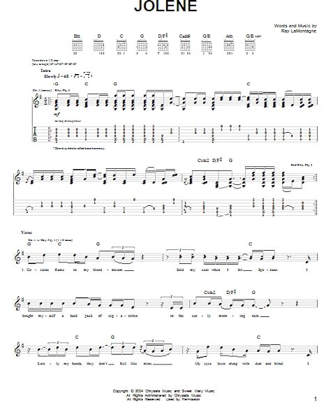 open zoom image for Jolene - Easy Guitar, New, Main
