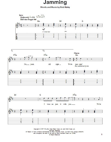 open zoom image for Jamming - Guitar Tab Play-Along, New, Main
