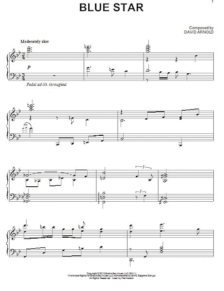 open zoom image for Blue Star - Piano Solo, New, Main