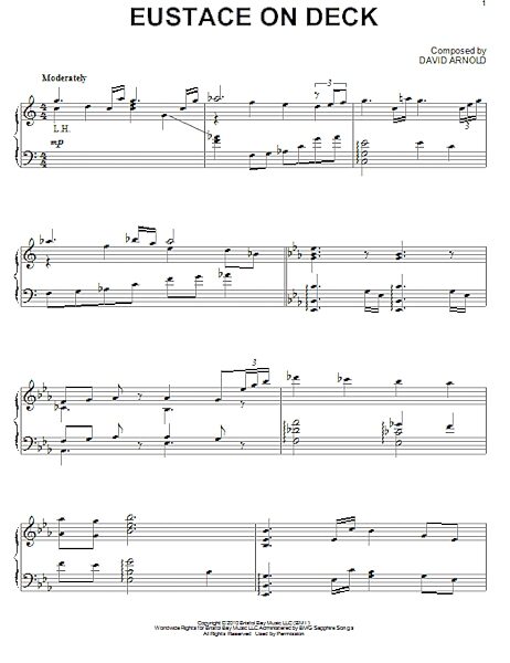 open zoom image for Eustace On Deck - Piano Solo, New, Main