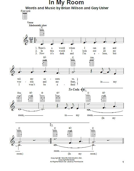 open zoom image for In My Room - Ukulele, New, Main