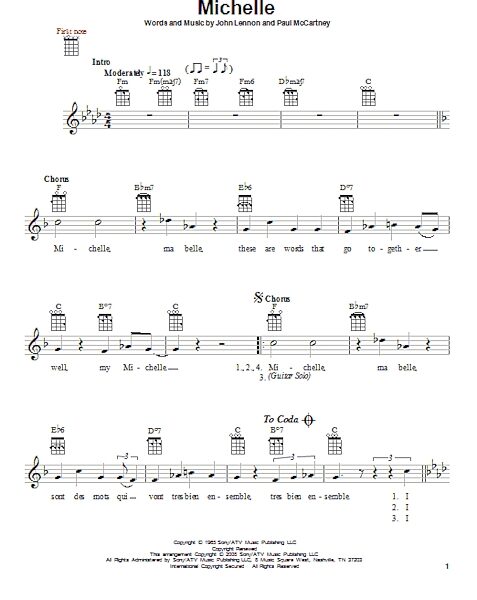 open zoom image for Michelle - Ukulele, New, Main