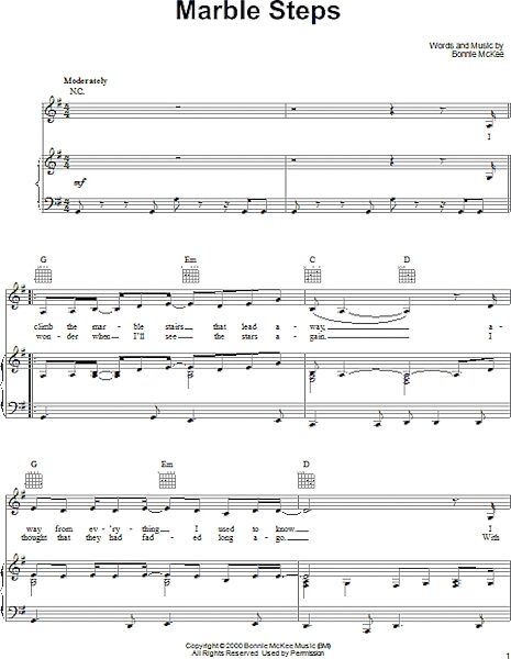 open zoom image for Marble Steps - Piano/Vocal/Guitar, New, Main
