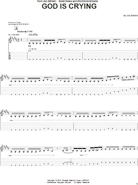 open zoom image for God Is Crying - Guitar TAB, New, Main