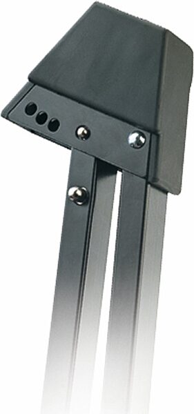 open zoom image for K&M Heli 2 Electric Guitar Stand, Cork, 17581, Action Position Back