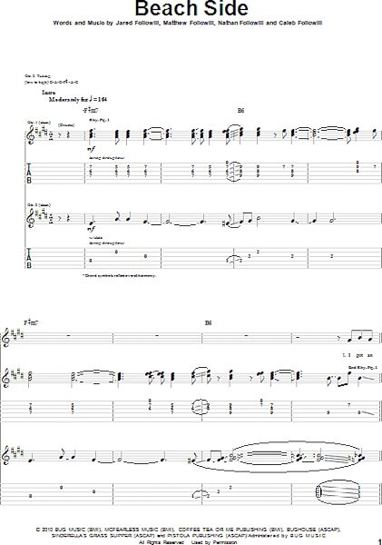 open zoom image for Beach Side - Guitar TAB, New, Main