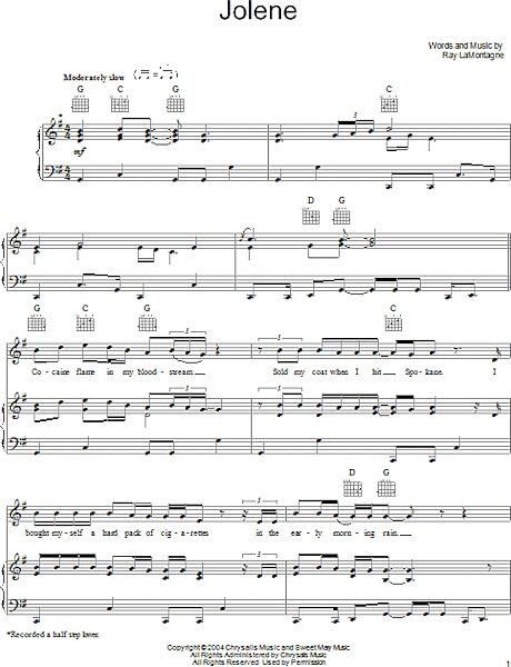 open zoom image for Jolene - Piano/Vocal/Guitar, New, Main