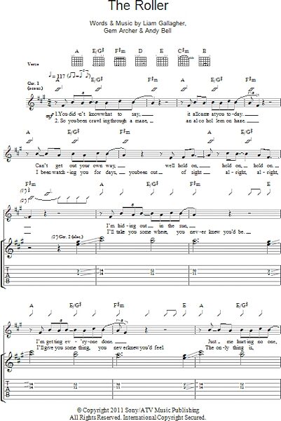 open zoom image for The Roller - Guitar TAB, New, Main