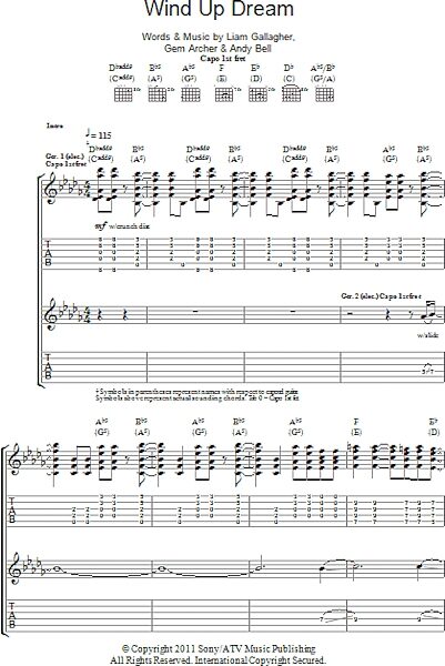 open zoom image for Wind Up Dream - Guitar TAB, New, Main