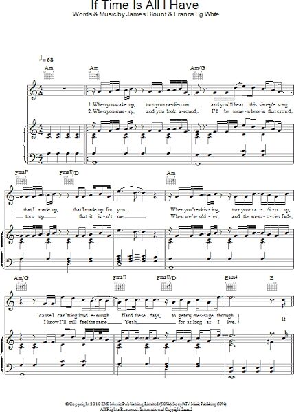 open zoom image for If Time Is All I Have - Piano/Vocal/Guitar, New, Main