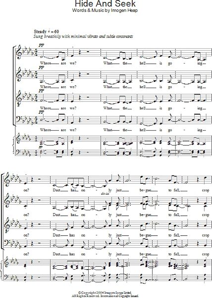 open zoom image for Hide And Seek - Choral, New, Main