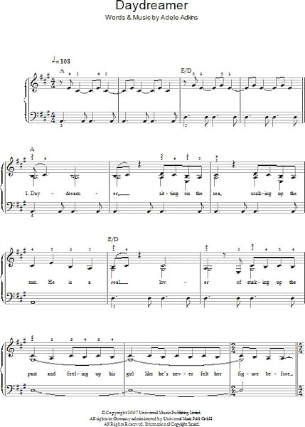 open zoom image for Daydreamer - Easy Piano, New, Main