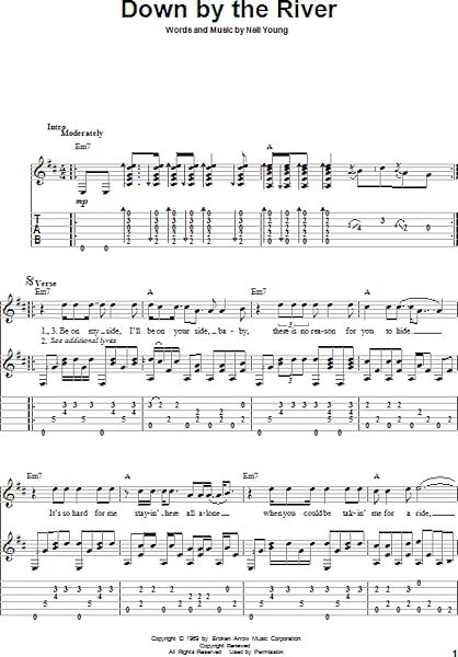 open zoom image for Down By The River - Solo Guitar, New, Main