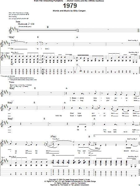 open zoom image for 1979 - Guitar TAB, New, Main