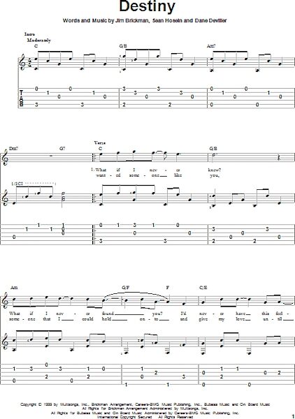 open zoom image for Destiny - Solo Guitar, New, Main