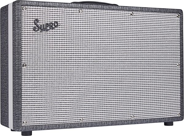 open zoom image for Supro Black Magick Guitar Speaker Cabinet (150 Watts, 2x12"), 4/16 Ohms, view