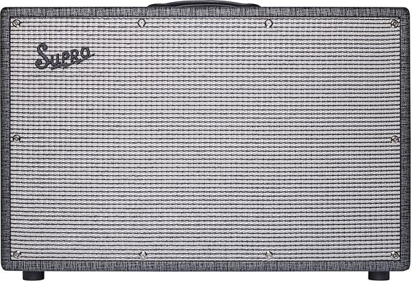 open zoom image for Supro Black Magick Guitar Speaker Cabinet (150 Watts, 2x12"), 4/16 Ohms, Main