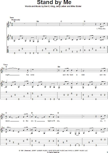 open zoom image for Stand By Me - Solo Guitar, New, Main