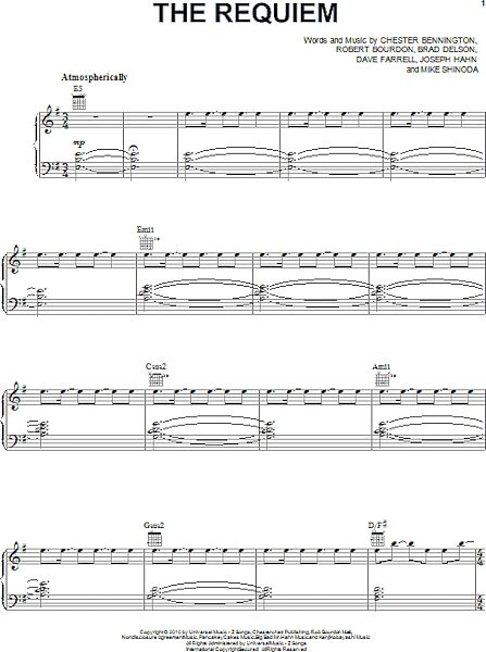 open zoom image for The Requiem - Piano/Vocal/Guitar, New, Main