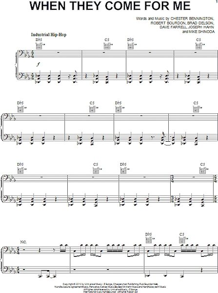 open zoom image for When They Come For Me - Piano/Vocal/Guitar, New, Main