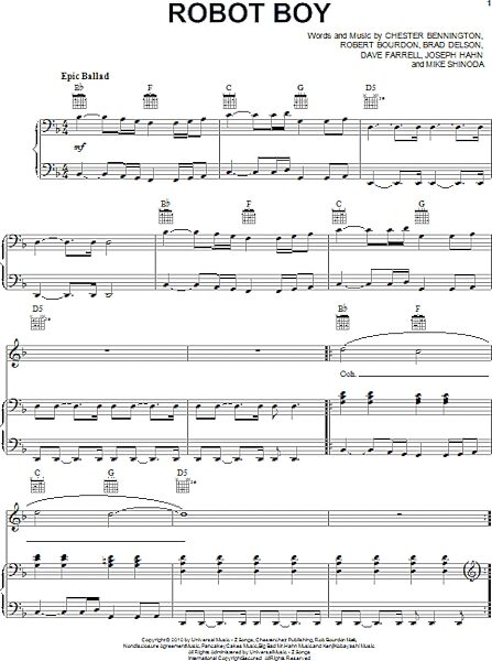open zoom image for Robot Boy - Piano/Vocal/Guitar, New, Main