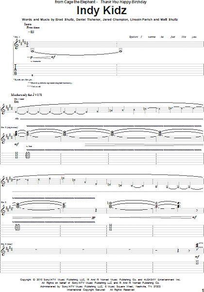 open zoom image for Indy Kidz - Guitar TAB, New, Main