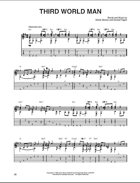 open zoom image for Third World Man - Solo Guitar, New, Main