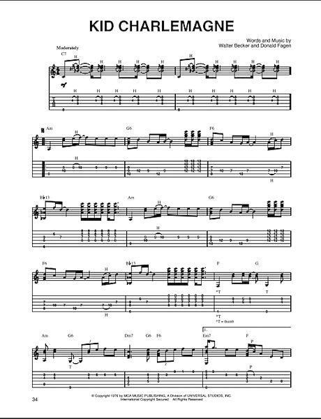 open zoom image for Kid Charlemagne - Solo Guitar, New, Main