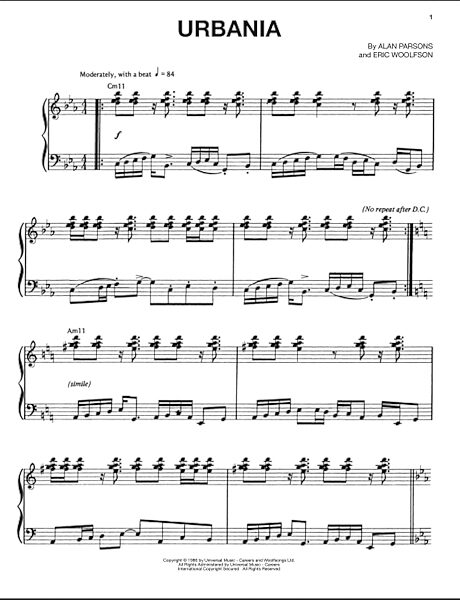 open zoom image for Urbania - Piano/Vocal/Guitar, New, Main
