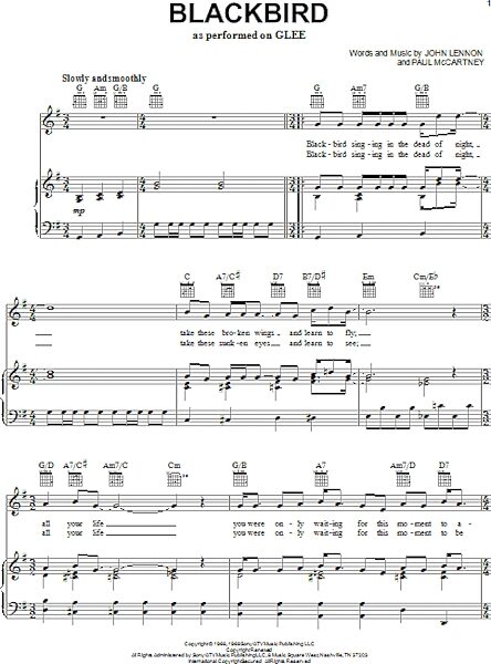 open zoom image for Blackbird - Piano/Vocal/Guitar, New, Main
