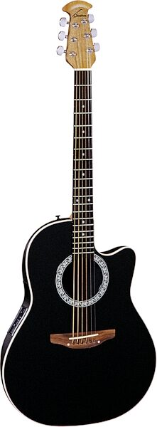 open zoom image for Ovation 1861 Standard Balladeer Semi-Shallow Bowl Cutaway Acoustic-Electric Guitar, Main