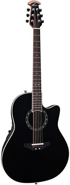 open zoom image for Ovation 1861AX Standard Balladeer Super-Shallow Bowl Acoustic-Electric Guitar, Main