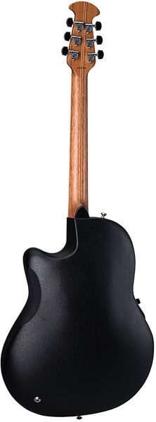 open zoom image for Ovation 1861AX Standard Balladeer Super-Shallow Bowl Acoustic-Electric Guitar, Black - Back