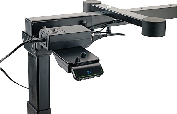 open zoom image for K&M 18800 Omega-E Powered Adjustable Keyboard Stand, Action Position Back
