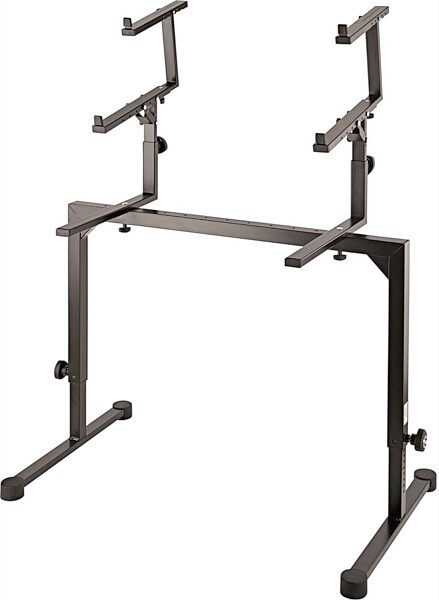 open zoom image for K&M 18822 Stacker 3rd Tier for Omega Keyboard Stand, Black, Open Box (Very Good), Detail Side