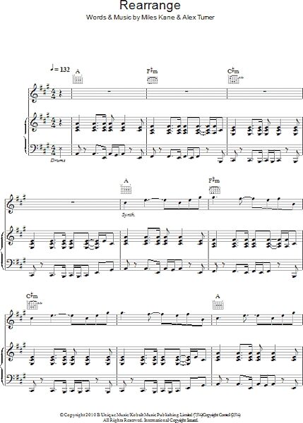 open zoom image for Rearrange - Piano/Vocal/Guitar, New, Main