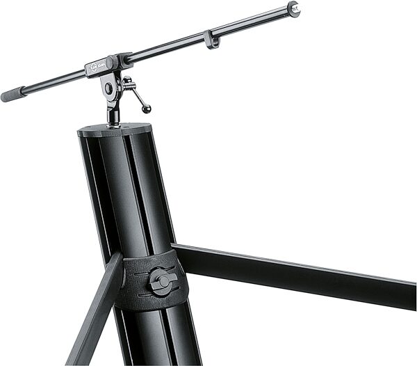 open zoom image for K&M Spider Pro Double-Tier Keyboard Stand, Action Position Back