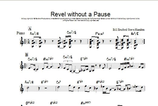 open zoom image for Revel Without A Pause - Piano Solo, New, Main