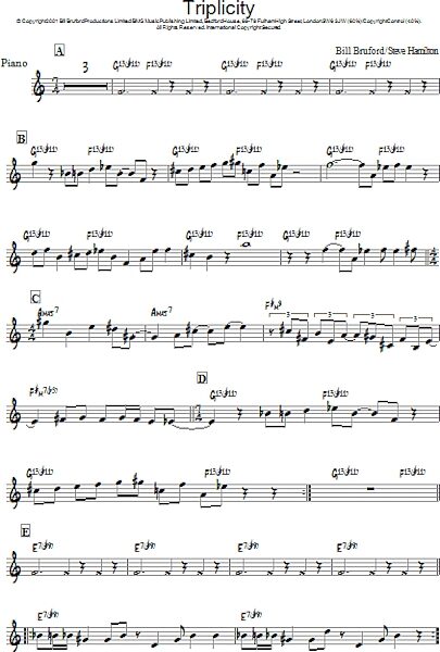 open zoom image for Triplicity - Piano Solo, New, Main