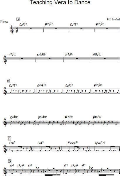 open zoom image for Teaching Vera To Dance - Piano Solo, New, Main