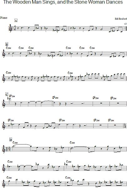 open zoom image for The Wooden Man Sings And The Stone Woman Dances - Piano Solo, New, Main