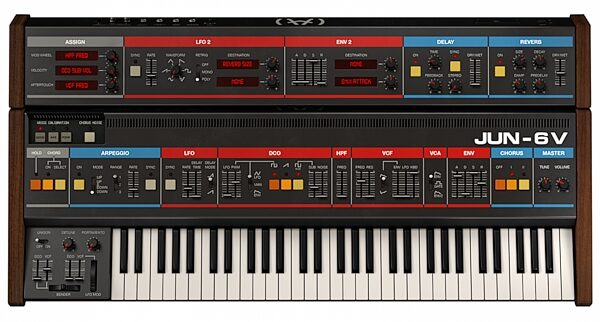 open zoom image for Arturia Jun-6 V Software Instrument, Digital Download, Action Position Back