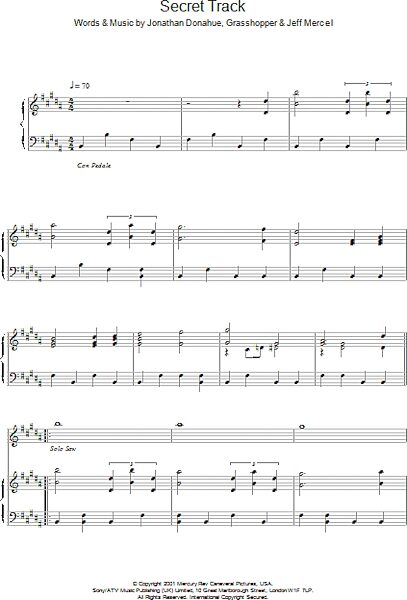 open zoom image for The Saw Song - Piano/Vocal/Guitar, New, Main