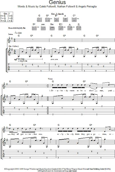 open zoom image for Genius - Guitar TAB, New, Main