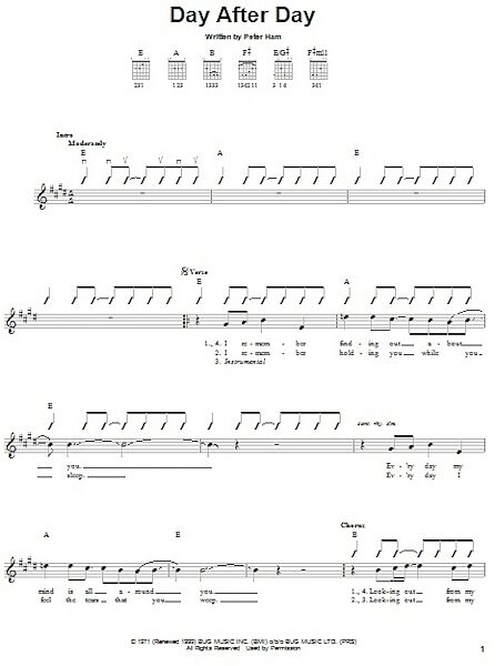 open zoom image for Day After Day - Easy Guitar, New, Main