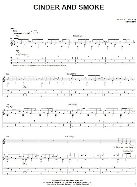 open zoom image for Cinder And Smoke - Easy Guitar, New, Main